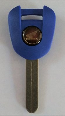Honda Laser Track Blue Head Key