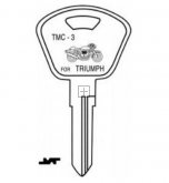 Triumph TMC3 Key Blank
