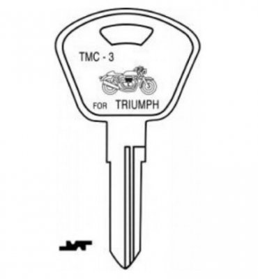 Triumph TMC3 Key Blank