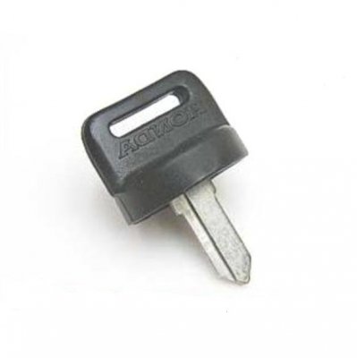 OEM Honda ATV Key with Rubber Head Cap C & D Codes