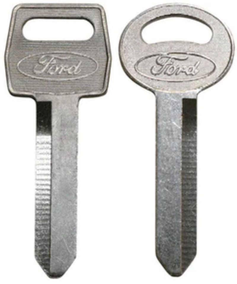 (image for) 1966-199 OEM Ford BLANK Keys H51 & H50 (1167FD & S1167FD)